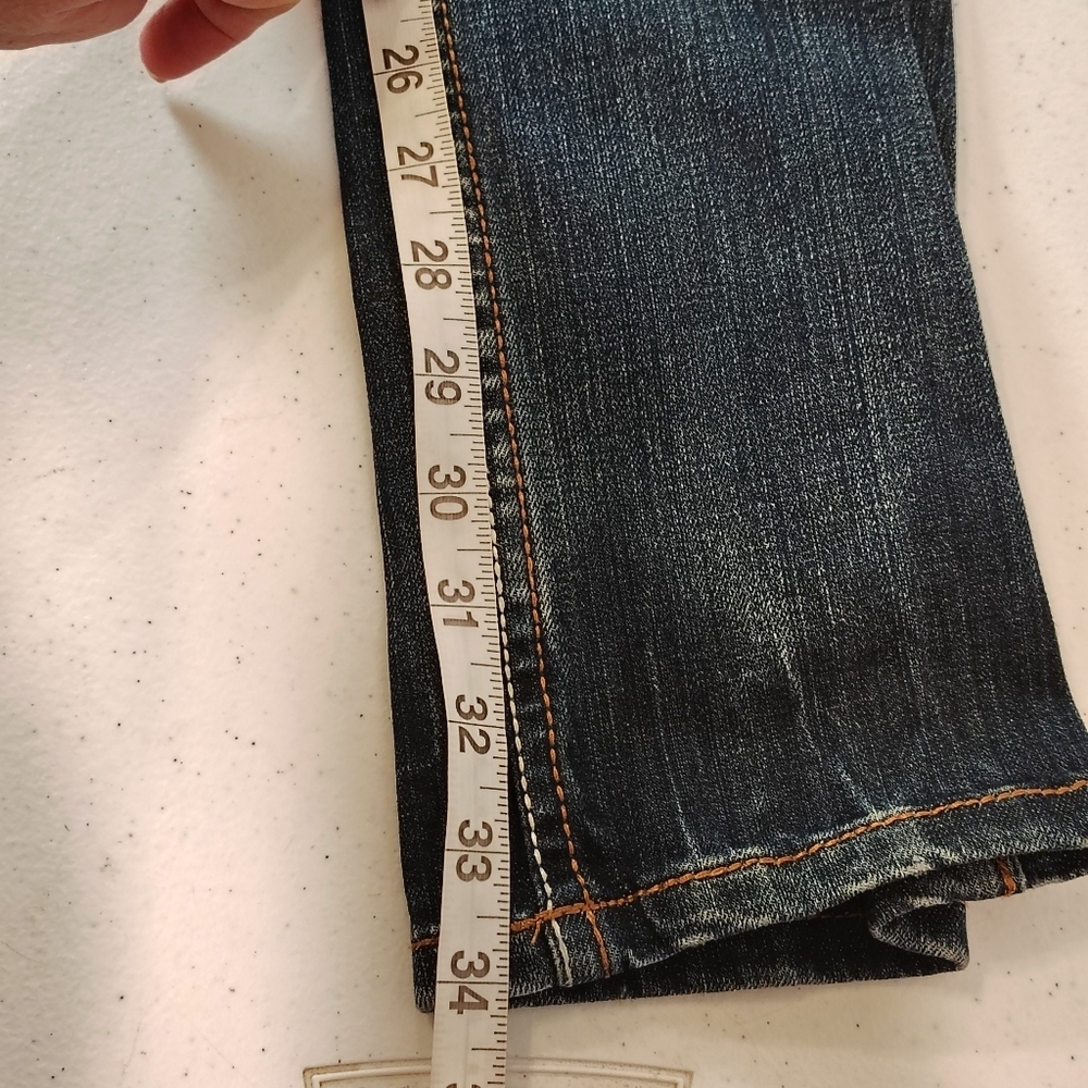Cowgirl Tuff Co WOMENS SIZE 27X35. Western Jeans Embroidered White Stitching - Picture 11 of 11